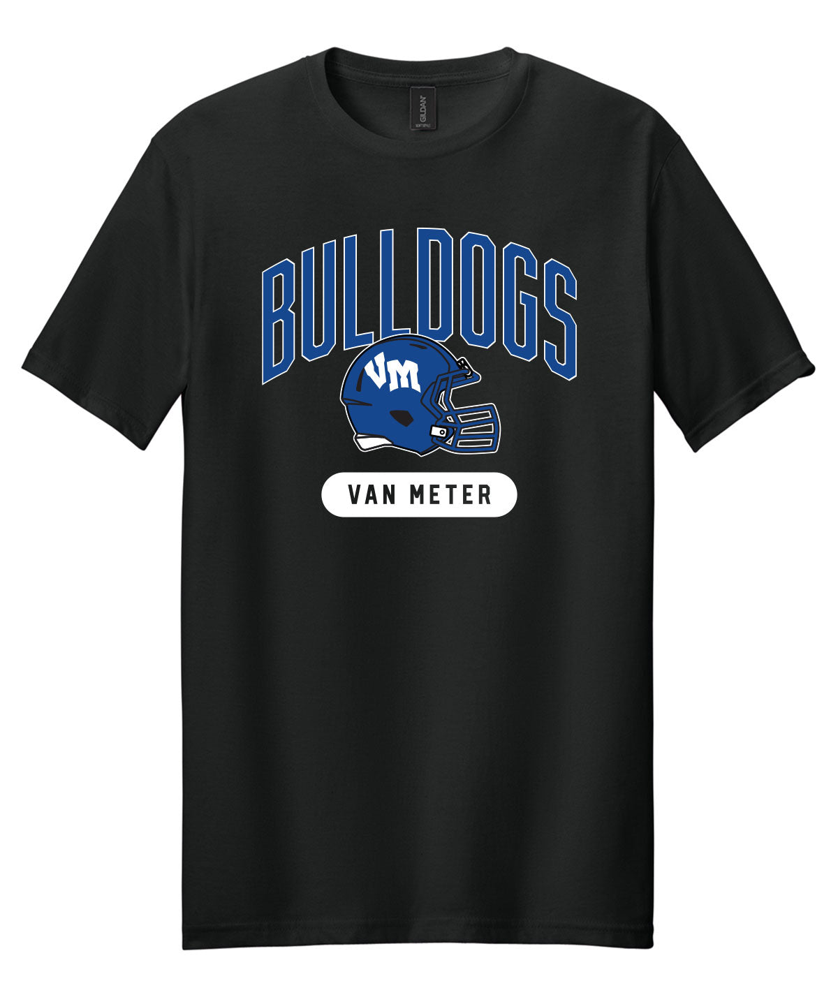 Bulldogs Football Soft-Style Tee