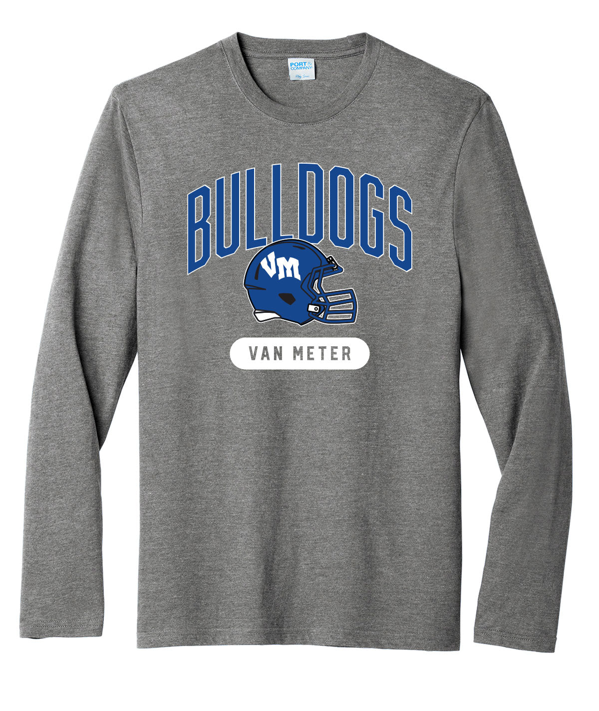 Bulldogs Football Long-Sleeve Soft-Style Tee
