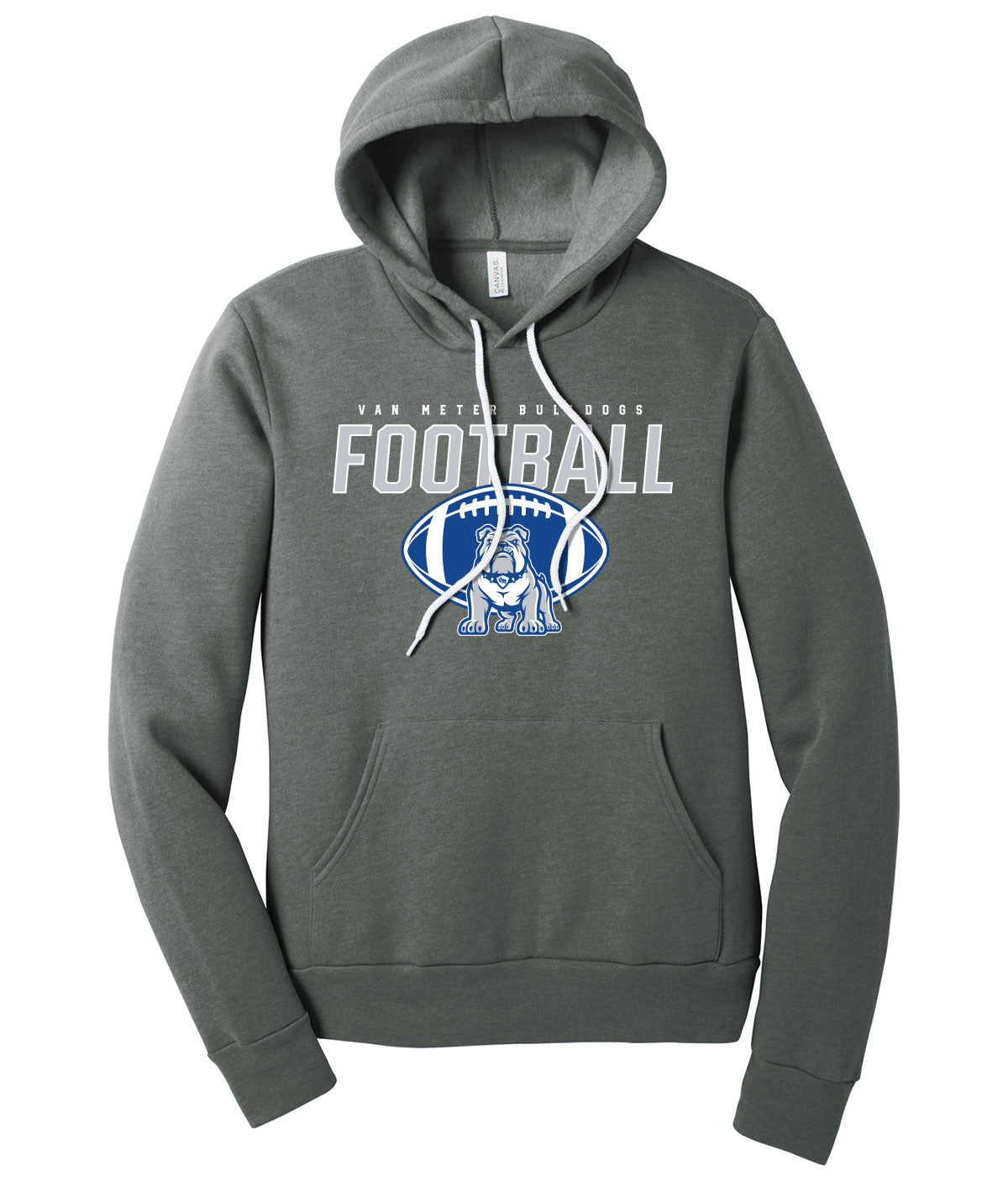 Van Meter Bulldogs Football Softstyle Hoodie