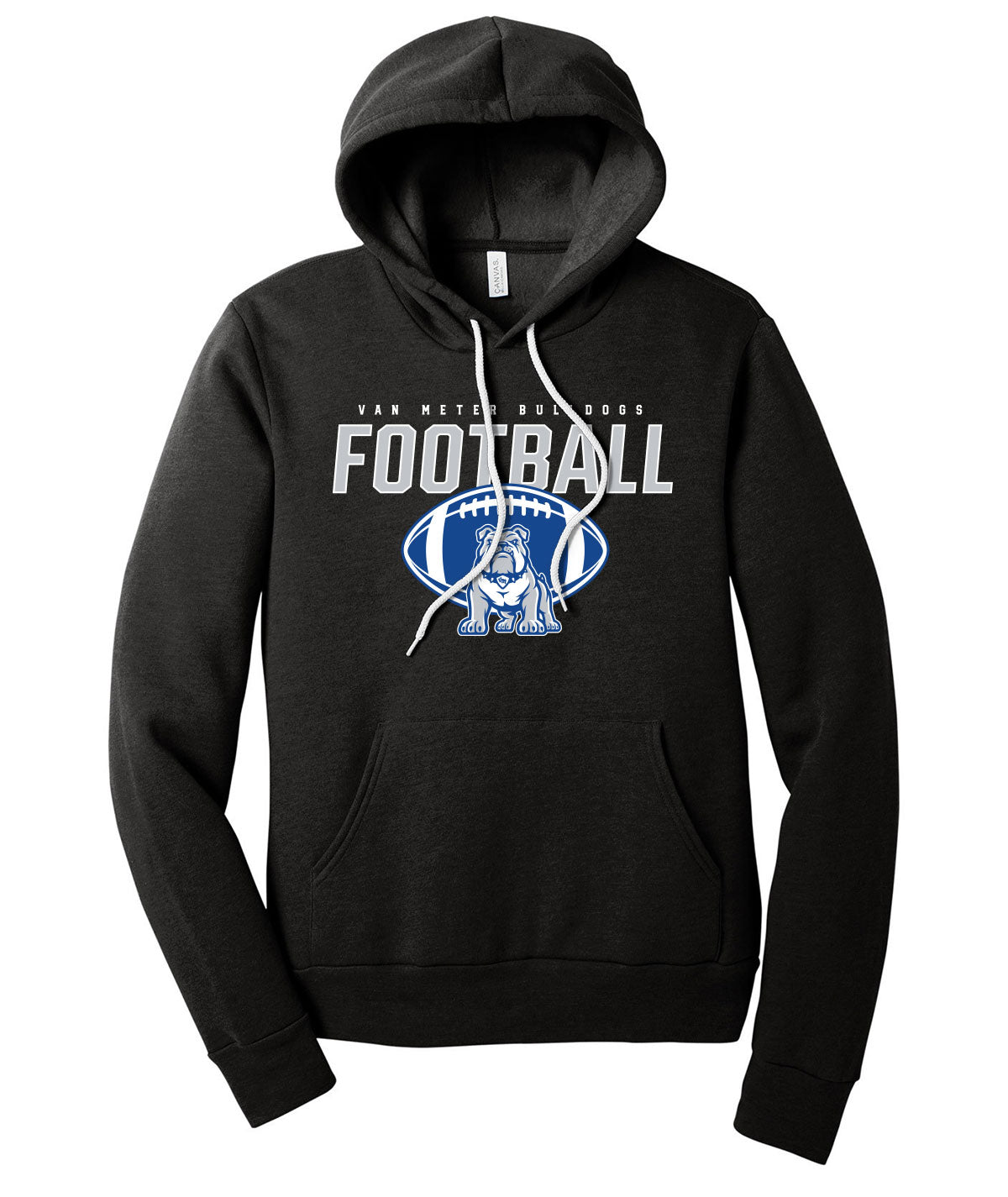 Van Meter Bulldogs Football Softstyle Hoodie