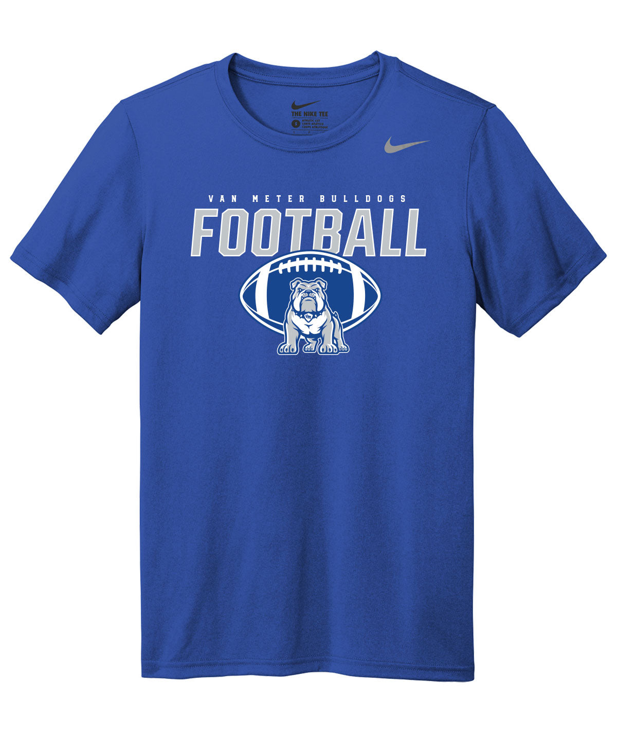 Van Meter Bulldogs Football Nike Legend Tee