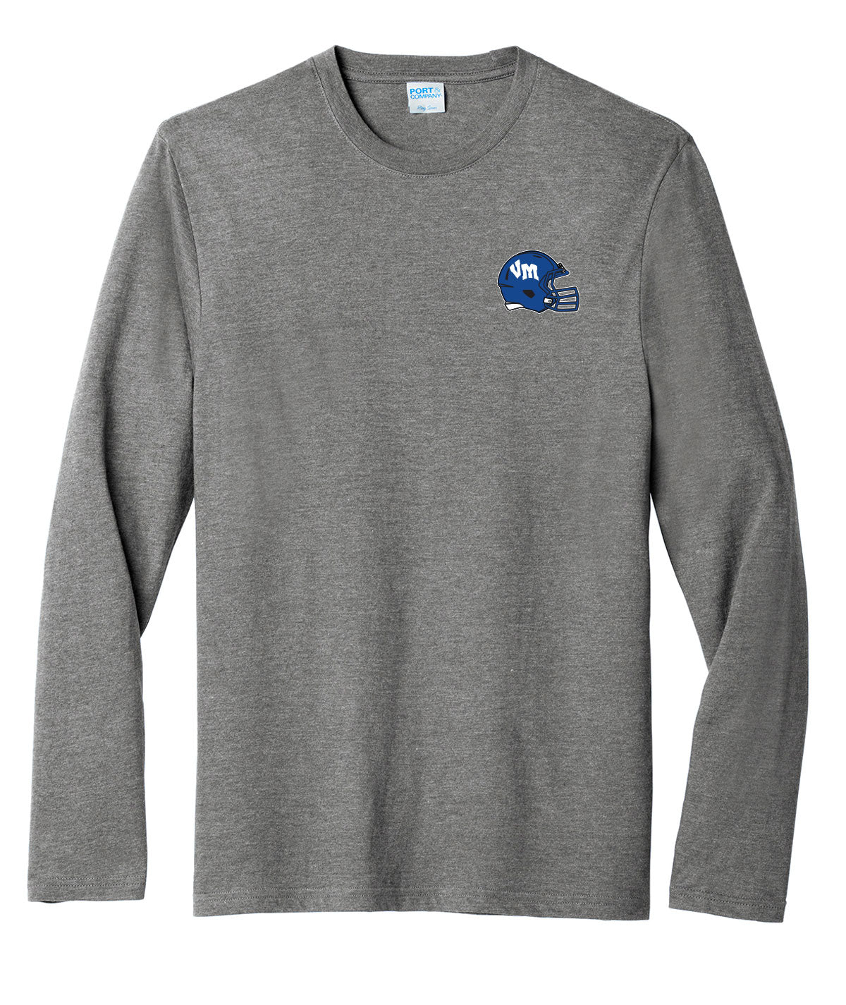 Van Meter Helmet Football Long-Sleeve Soft-Style Tee