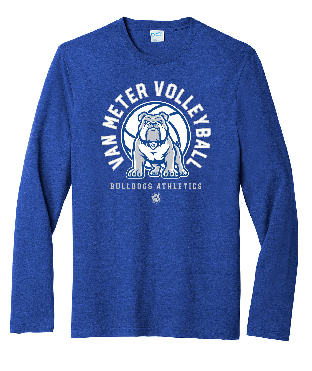 Van Meter Volleyball Long-Sleeve Soft-Style Tee