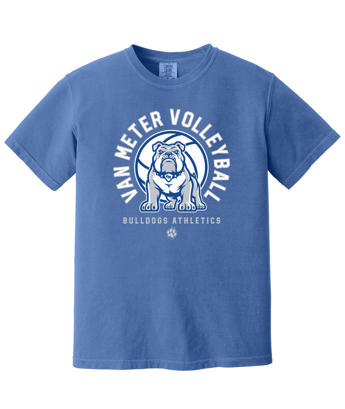 Van Meter Volleyball Comfort Colors Tee