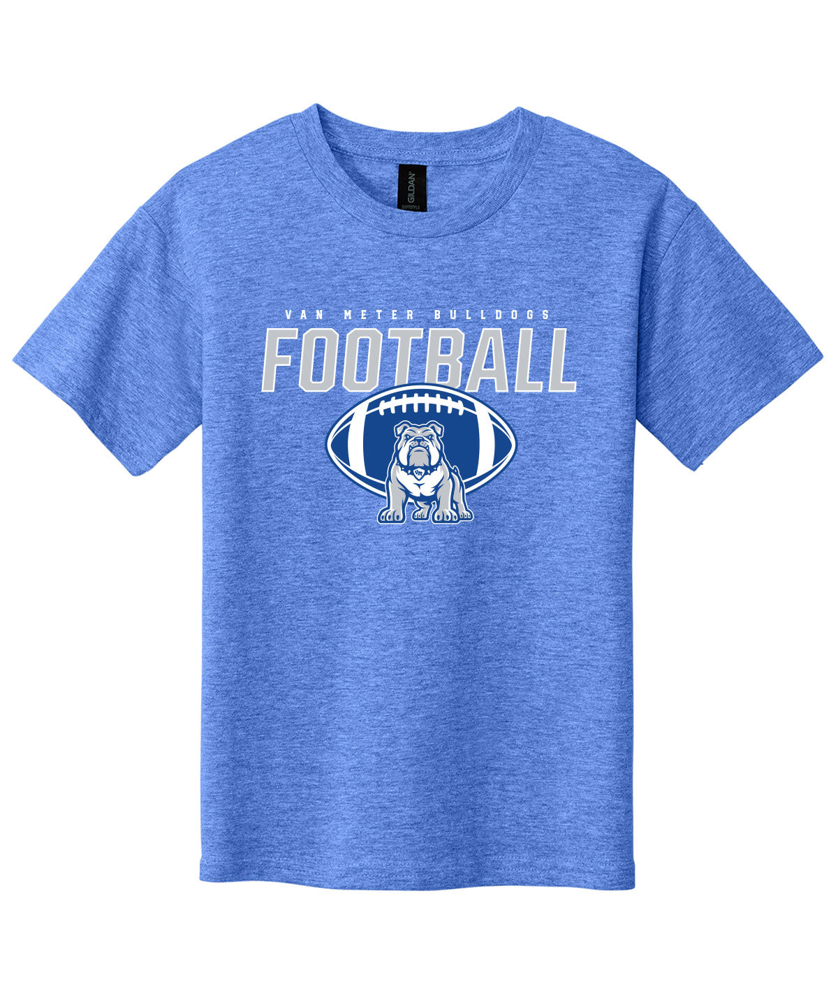 Van Meter Bulldogs Football Youth Tee