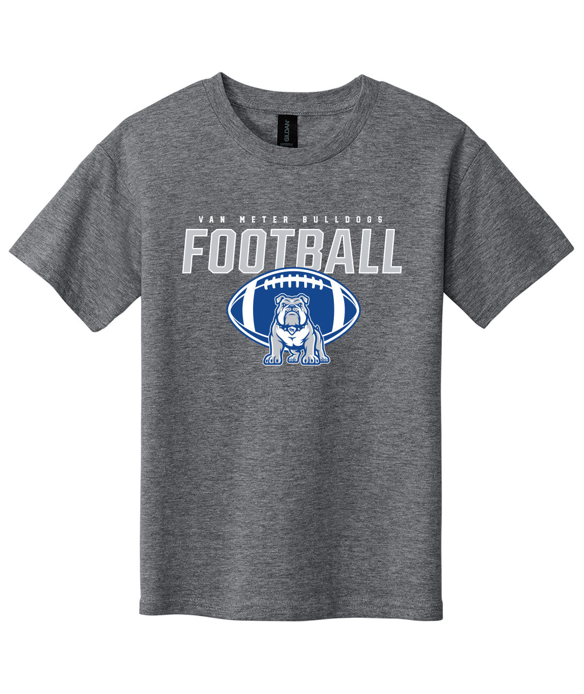 Van Meter Bulldogs Football Youth Tee