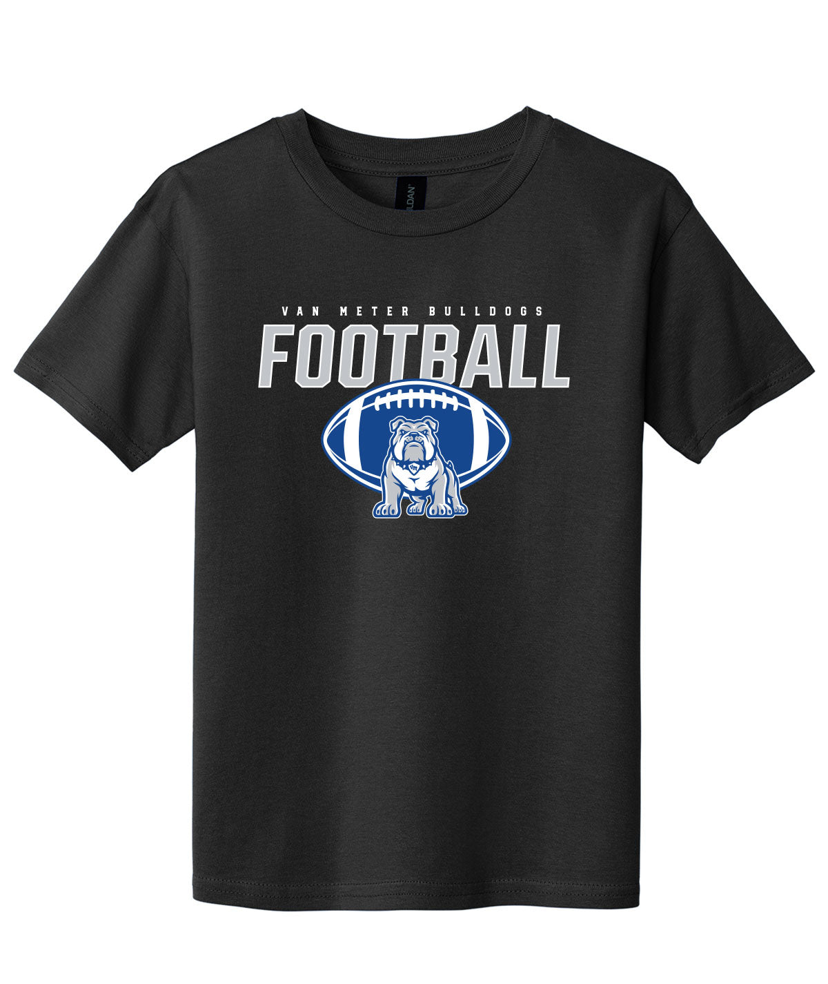 Van Meter Bulldogs Football Youth Tee